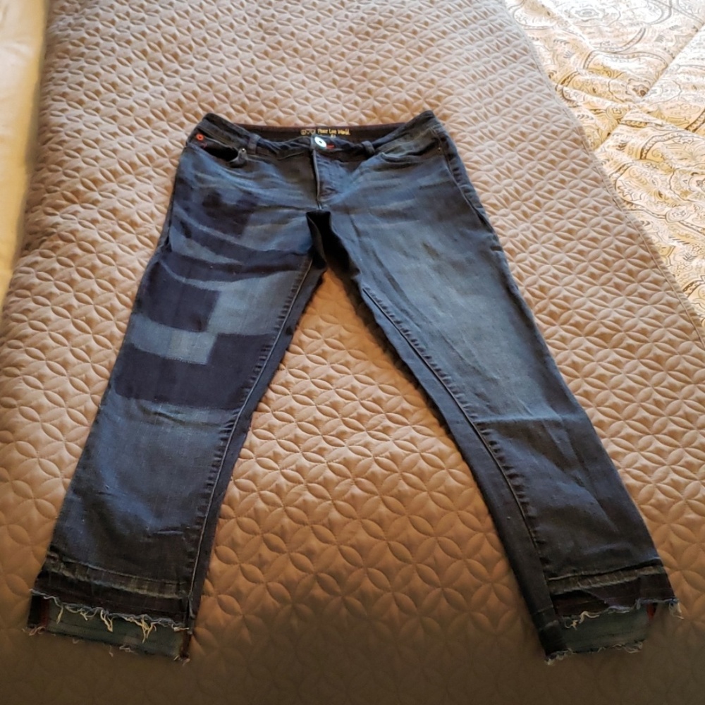 Peace love world jeans